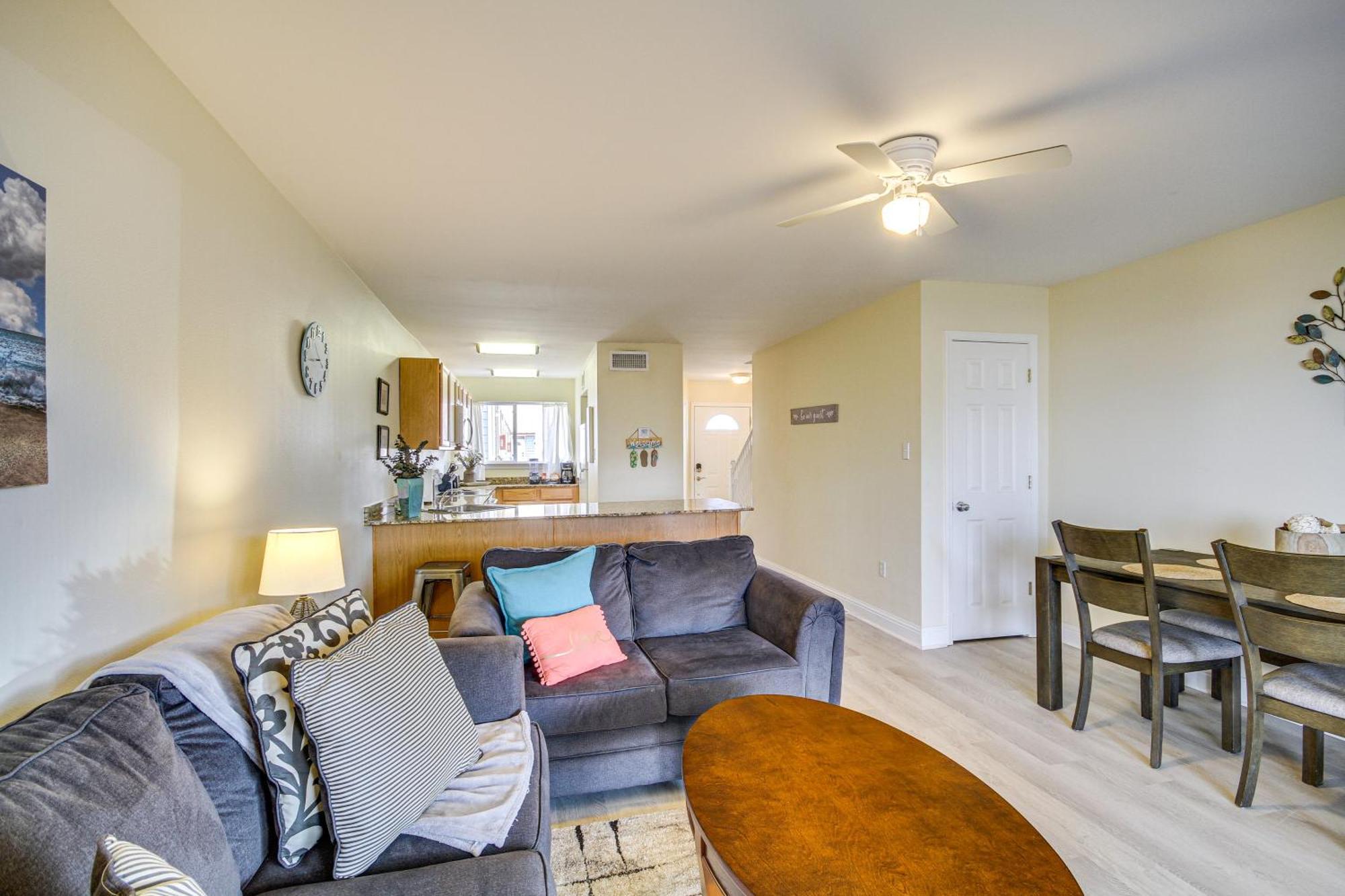 Airy Biloxi Condo With Patio Walk To Beach! Extérieur photo